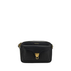 Black Calf Leather Bos Taurus Shoulder Bag