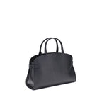 Black Calf Leather Bos Taurus Handbag