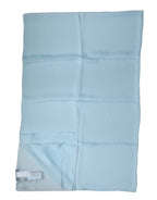 Light Blue Stole Silk Neck Wrap Shawl Scarf