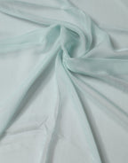 Light Teal Silk Stole Neck Wrap Shawl  Scarf