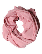 Pink Silk Stole Neck Wrap Shawl Men  Scarf