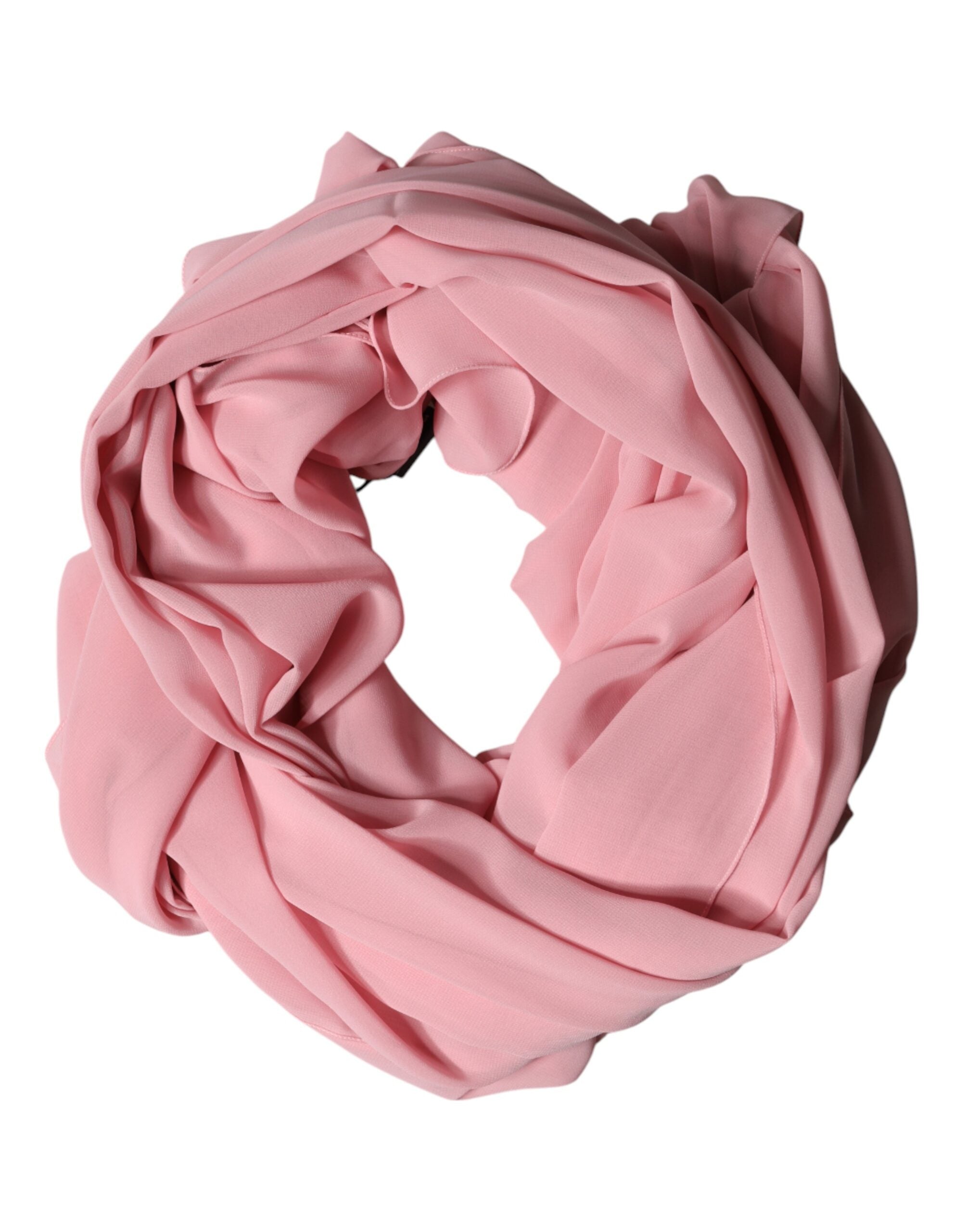 Pink Silk Stole Neck Wrap Shawl Men  Scarf