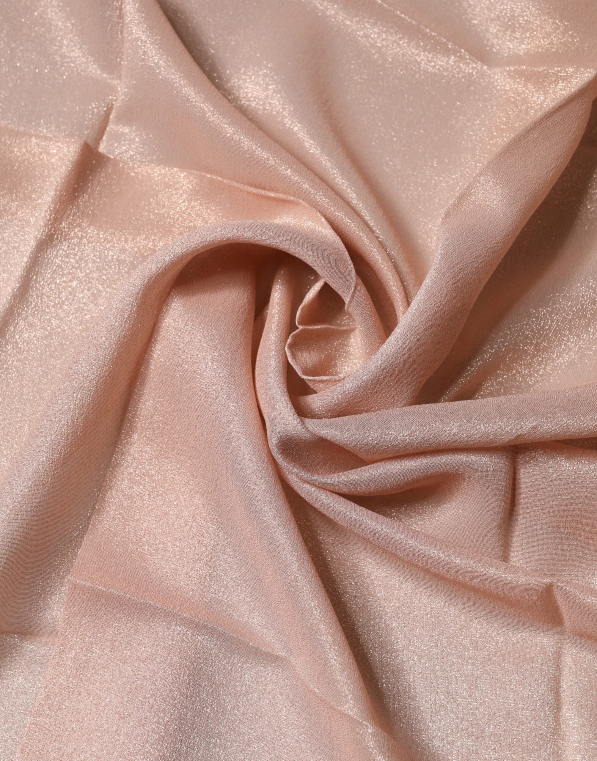 Light Pink Silk Blend Square Foulard 87.5cm x86.5cm Scarf