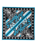 Multicolor DG Royals Square Foulard 51.5cm x 51cm Scarf