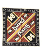 Multicolor DG King Square Foulard Men 50.5cm x 50cm Scarf