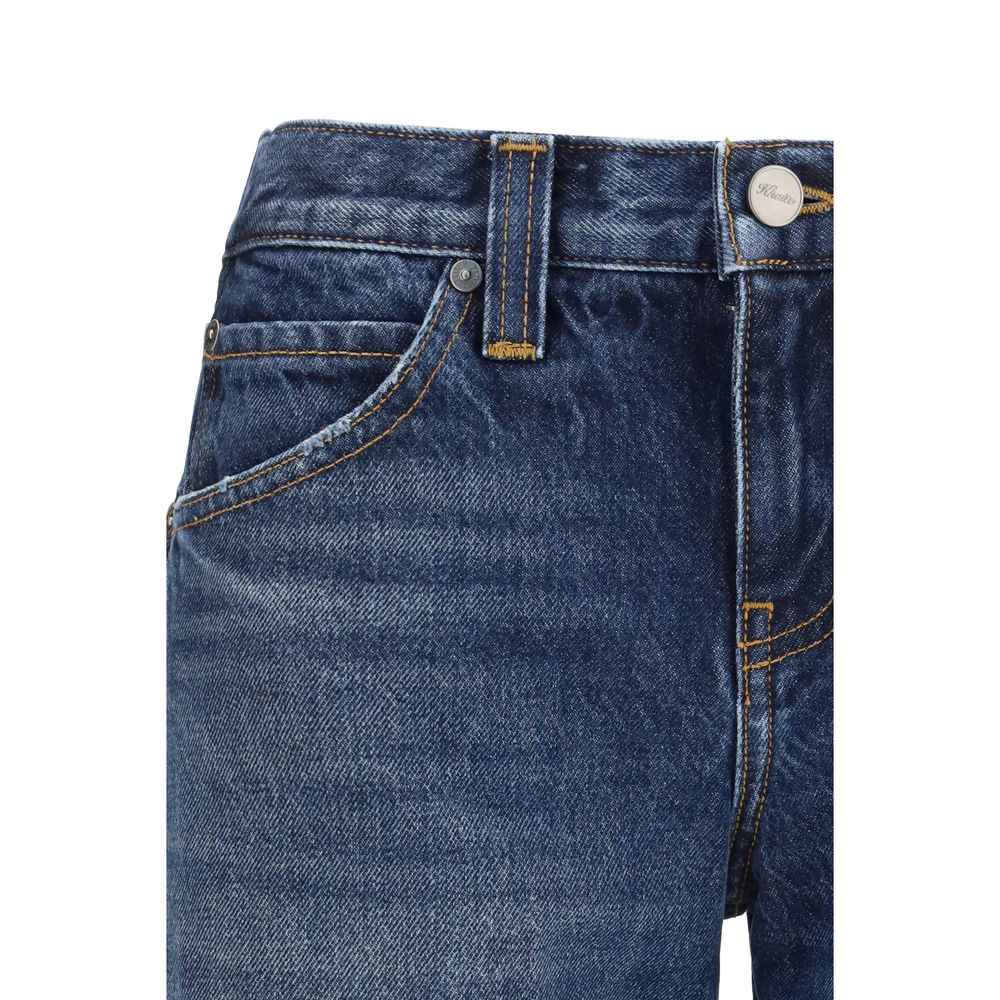 Blue Cotton Jeans Denim