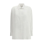 White Cotton Dress Shirt