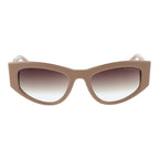 Beige Acetate Sunglasses