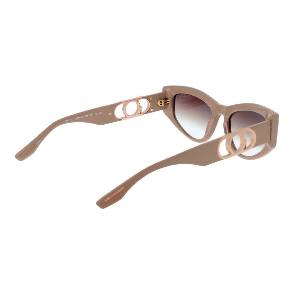 Beige Acetate Sunglasses
