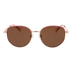 Rose Gold Metal Sunglasses