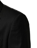 Black Fantasy Single Breasted Jacket Blazer