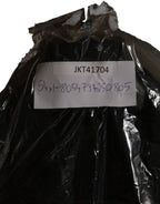 Black MARTINI Single Breasted Jacket Blazer