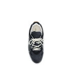 Black Calf Leather Bos Taurus Low Top Sneakers