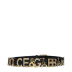 Black Leather Regular Belt