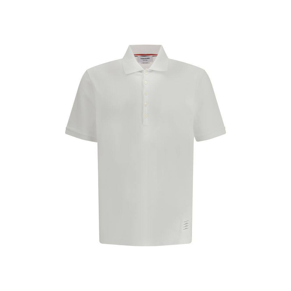 White Cotton Polo Shirt
