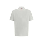 White Cotton Polo Shirt