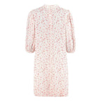 White Viscose Casual Dress