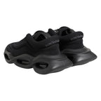 Black Slip On Low Top Wave Sneakers Shoes