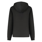 Black Cotton Women's Hoodie