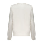 White Cotton Women's Sweatshirt