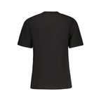 Black Cotton Women T-Shirt