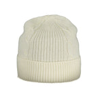 White Polyamide Women Cap