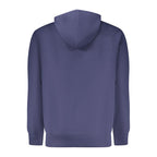 Blue Cotton Men's Hoodie