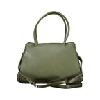 Verde Polyurethane Women Handbag