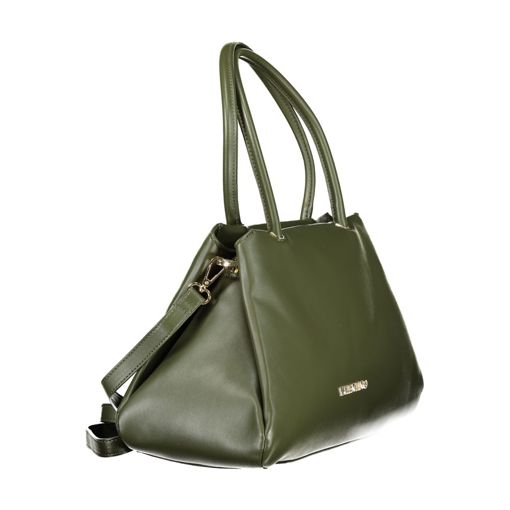 Verde Polyurethane Women Handbag
