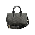 Red Polyurethane Womens Bag with Adjustable Shoulder Strap