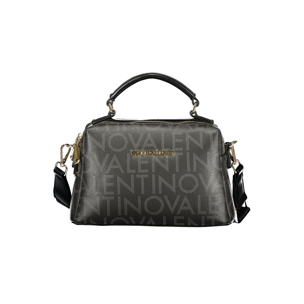 Nero Polyurethane Women Handbag