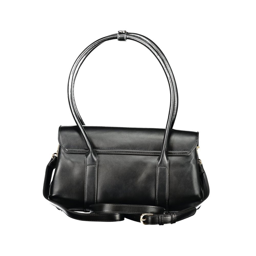 Nero Poliuretano Woman Shoulder Bag