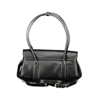 Nero Poliuretano Woman Shoulder Bag