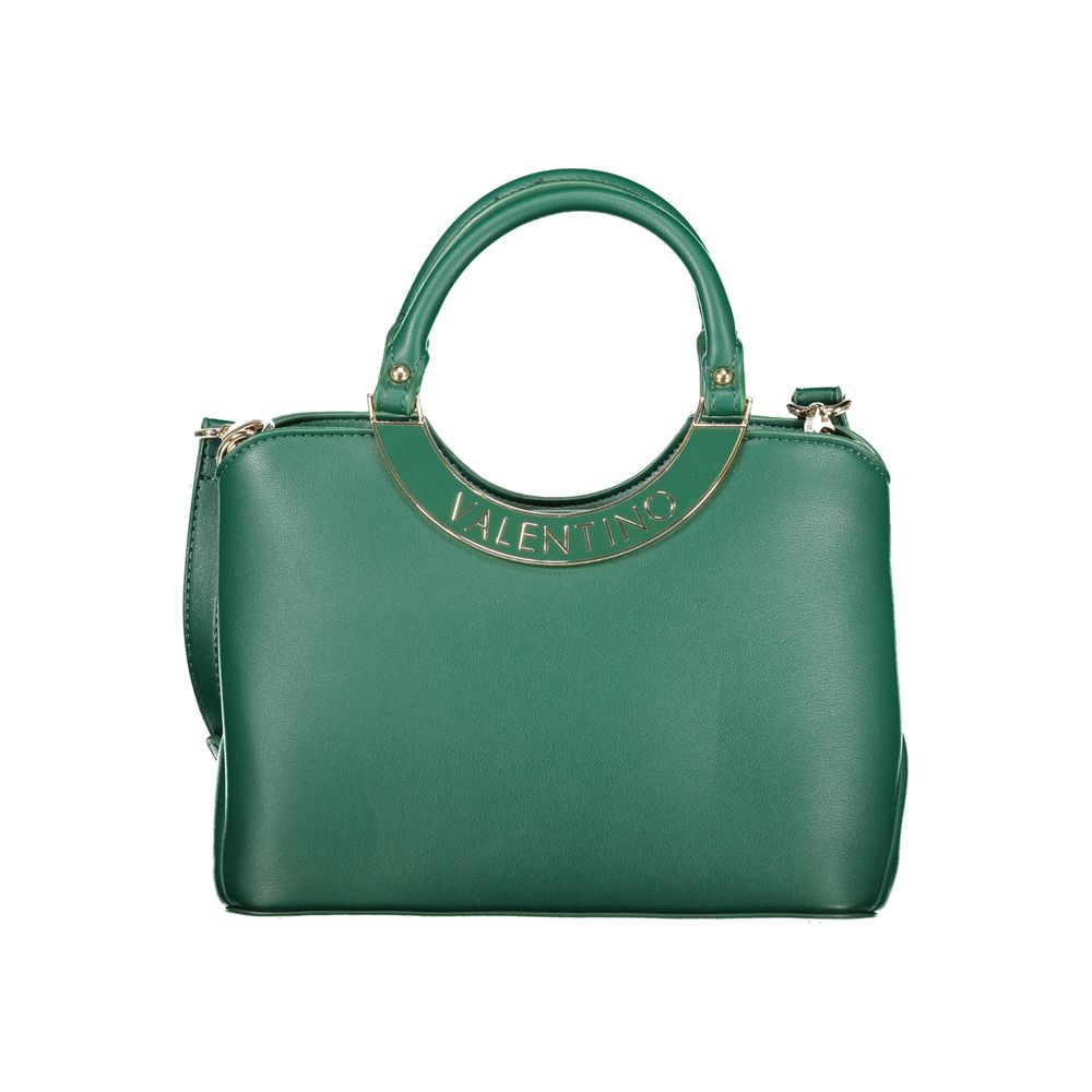 Verde Polyurethane Women Handbag