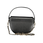 Black Polyurethane Women's Handbag