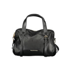Nero Polyurethane Woman Handbag