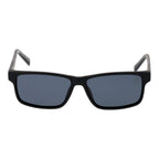 Black Stainless Steel Sunglasses