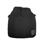 Black Wool Men Cap