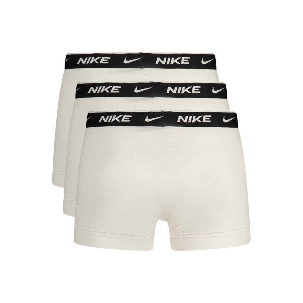 White Cotton Men's Boxer Short
