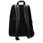 Black Leather Backpack