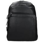 Black Leather Backpack