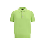 Bicolor Cotton Polo Shirt